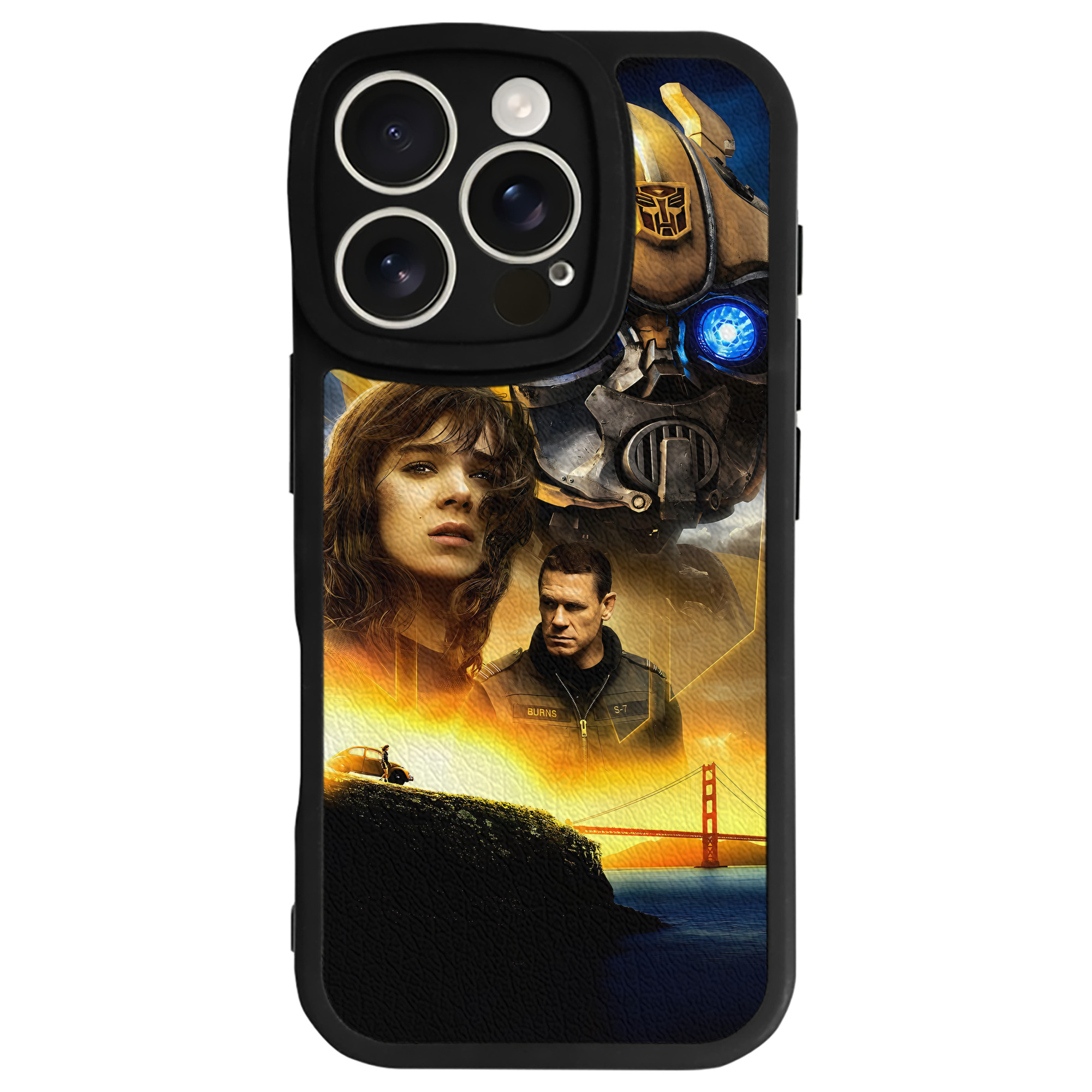 （画像用） Transformers トランスフォーマー 【iPhone 16シリーズ対応】シリコンスマホケース（レザー調） 材質：シリコン